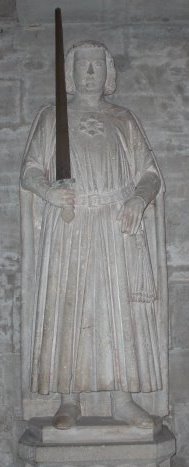 Statue eines Frsten im Braunschweiger Dom, um 1275