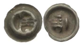 Wizlaw II. Brakteat Sobietzky 25 / Dbg. 488