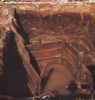 Kastenbrunnen im Seehandelsplatz Ralswiek, 12. Jh.