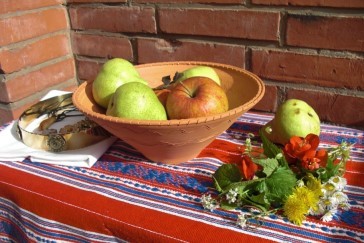 Szene aus der Garzer Burg um 1300