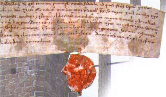 Gründungsurkunde Stralsunds