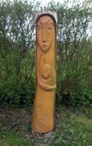 Skulptur in der Wizlawstra�e in Prohn