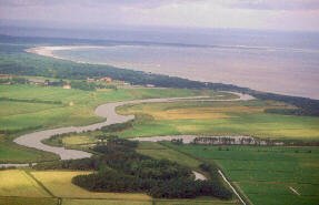 Prerowstrom mit Hertesburg