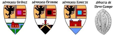 Wappenentw�rfe f�r die Gardvogteien